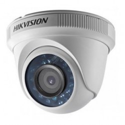 Camera Dome Turbo Hd-tvi 720p 1.0 Megapaixel ir 20mt Lente 2.8mm Hikvision