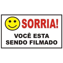 Placa de Identificacao Sorria