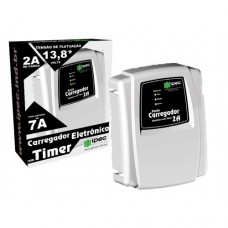 Carregador Eletronico Com Timer 2a