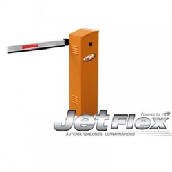  Barreira Automatica Barrier r Jet Flex Bldc Universal Bivolt 60hz 5,00mts Laranja (retangular)