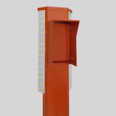 Poste Totem Protectm p/ Identificacao 1,35 m Laran