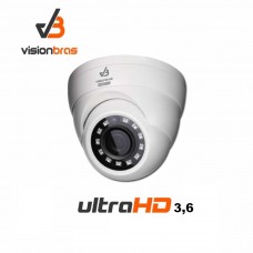 Camera Dome 20m 1080p Ultra HD 3,6mm (visionbras)