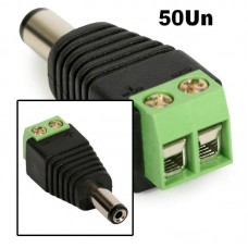 Conector Adaptador p4 Macho de Borne (50 Uni)